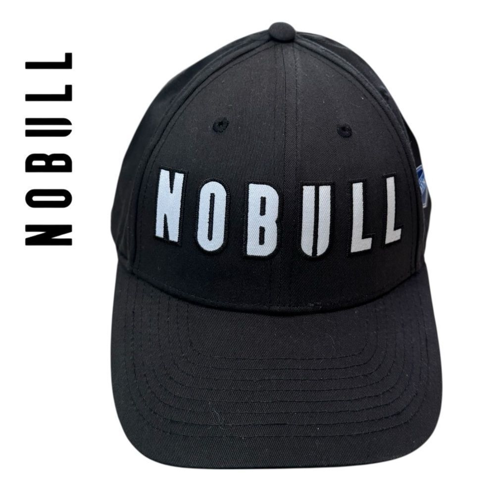 NOBULL No Bull Scouting Combine Embroidered Signature Black Baseball Hat OS